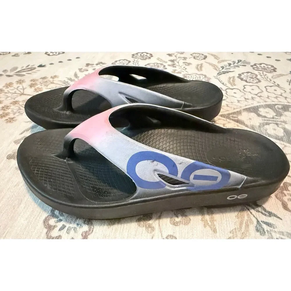 Oofos OOriginal Sport Recovery Sandals Sunset Tide Women's 9 Men's 7 - Picture 3 of 6